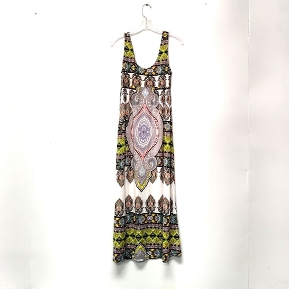 White Mark women's dress couture collection sleeveless summer  Size: L - Picture 2 of 5